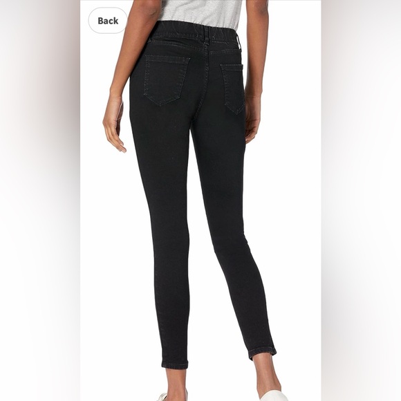 Daily Ritual Black Denim Jeggings - RARE - XS - Picture 3 of 9